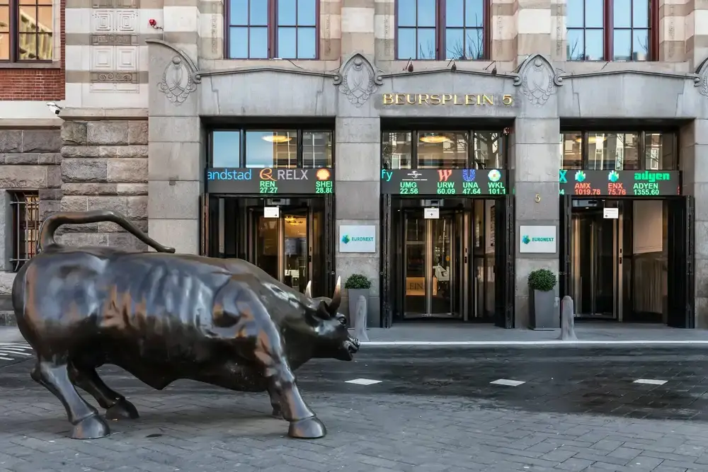 AEX indicatie is -0,2%, Adyen, NN, Shell, Tesla, Google en... bitcoin!